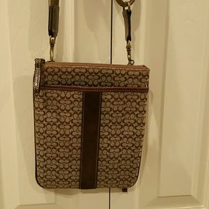 Real Cross body coach bag
