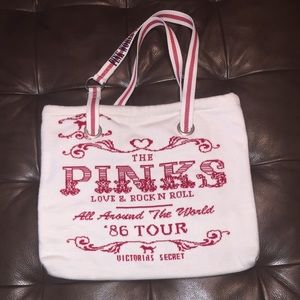 Victoria's Secret "PINKS" Knitted Bag