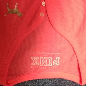 BNWT Victoria secrets PINK Henley