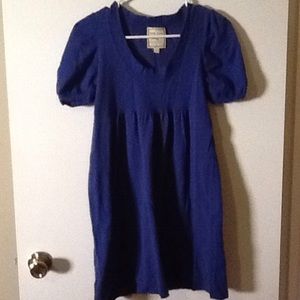 Empire Waist Tunic Sweater Dress