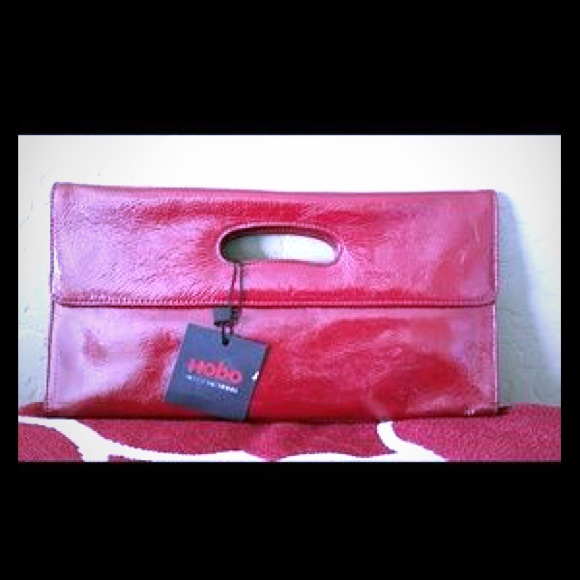Hobo Fusia Leather clutch