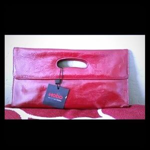 Hobo Fusia Leather clutch