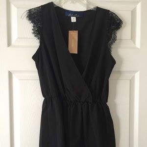 Francesca's black romper