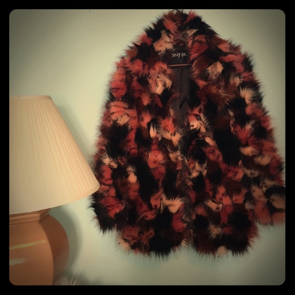 Nasty Gal Lexington Faux Fur Coat