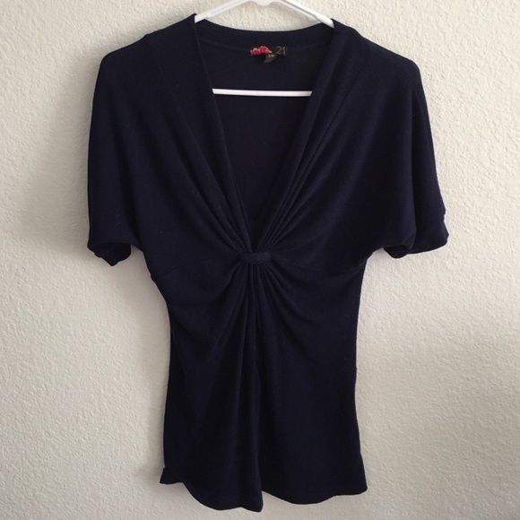 Deep V Neck Top