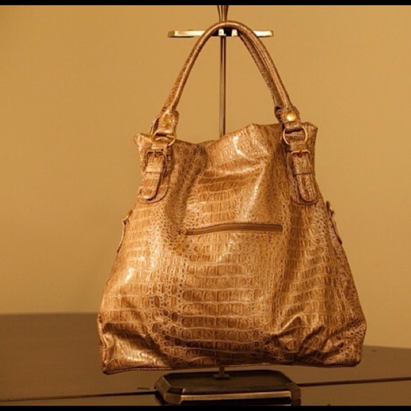 Chico's Crocodile Pattern Handbag!