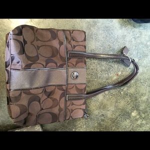 Authentic brown coach