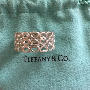Tiffany's Paloma Picasso Three row heart ring