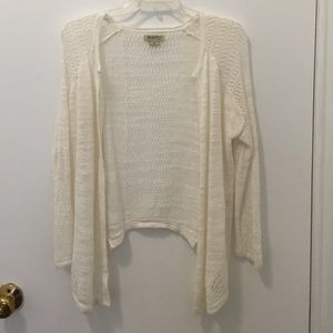 Lucky Brand White Sweater size M