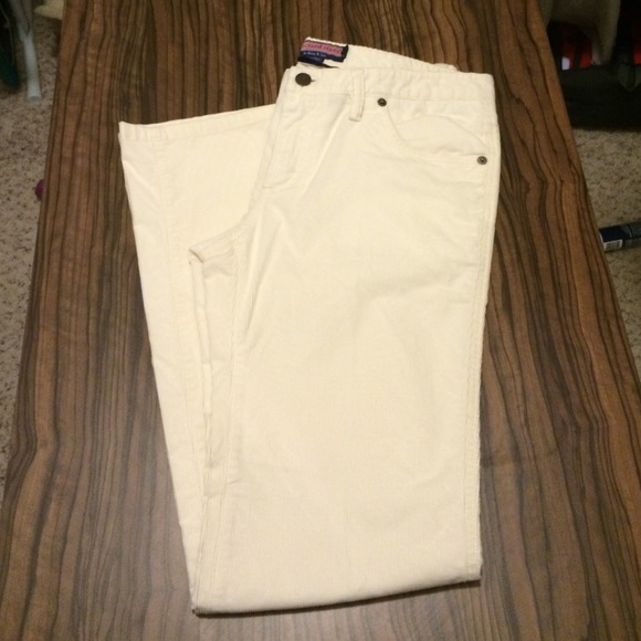Vineyard Vines off-white, corduroy pants
