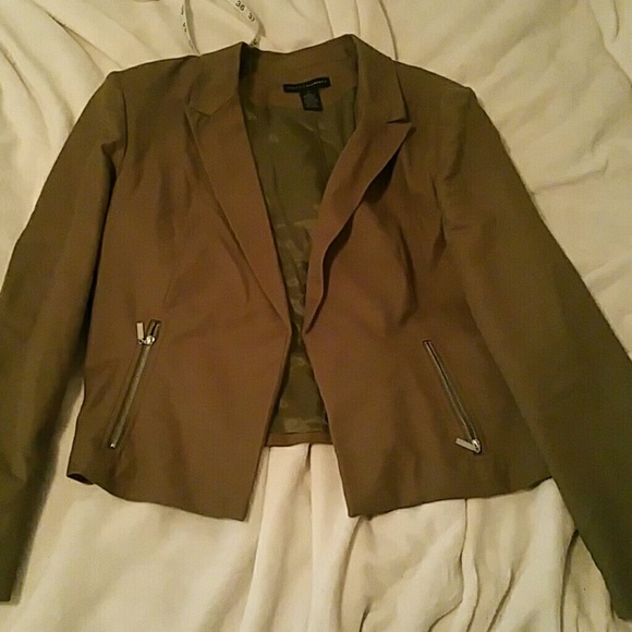 Womans Olive blazer
