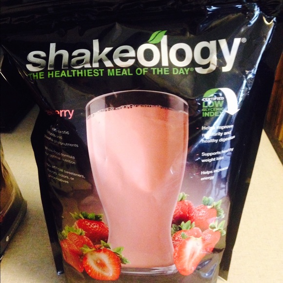 30 day supply sealed bag of Shakeology Strawberry