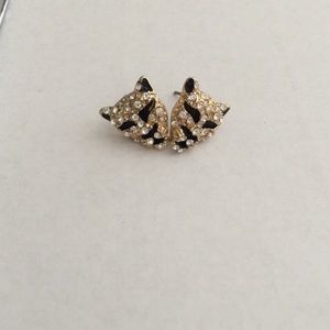 Jaguar Stud Earrings