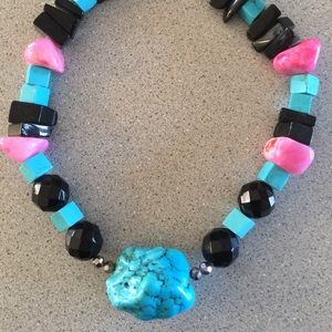 Colorful chunky necklace