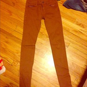 Harvest Orange jeans by UNI QLO size 26 worn once