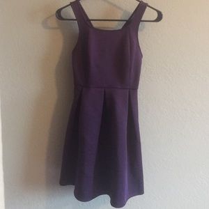 Crisscross Fit and Flare Dress