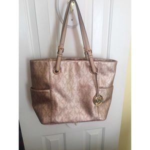 Michael Kors Rose Gold Purse
