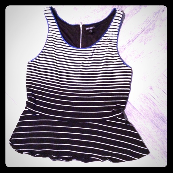 Express Peplum style top