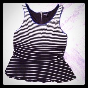 Express Peplum style top