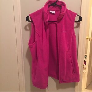 Women's Columbia fleece vest