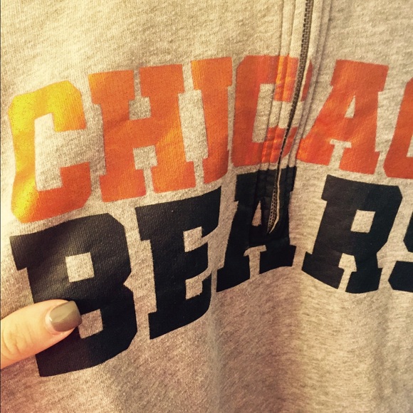 Chicago Bears Victoria's Secret 3/4 zip up - Picture 2 of 4