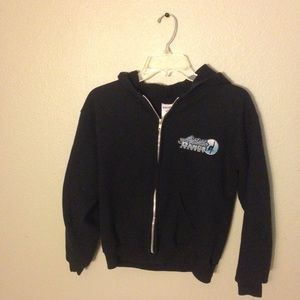 Artistic Dance Company Black Zip Up Sweater