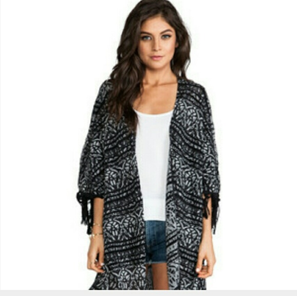 Free People Sweaters - Free People Fringe Kimono