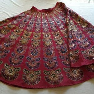 Boston Proper full-circle skirt