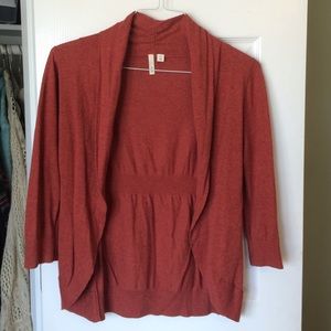 Francesca's open front cardigan