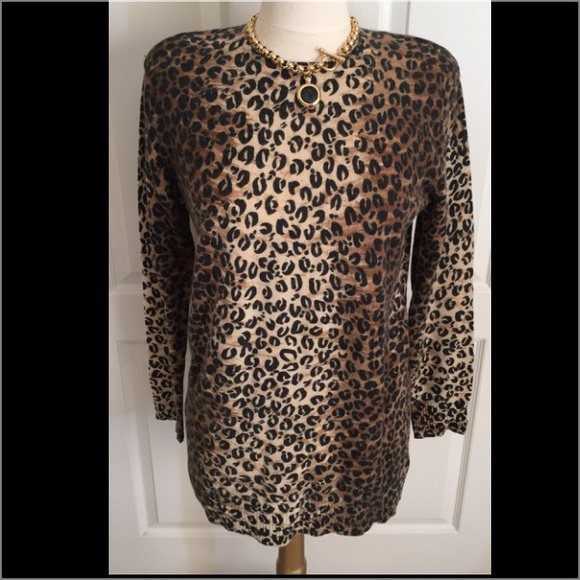 Nina Patrick Lambswool/Angora Crewneck Sweater