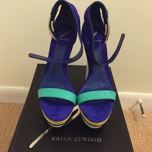 Brian Atwood platform with original box