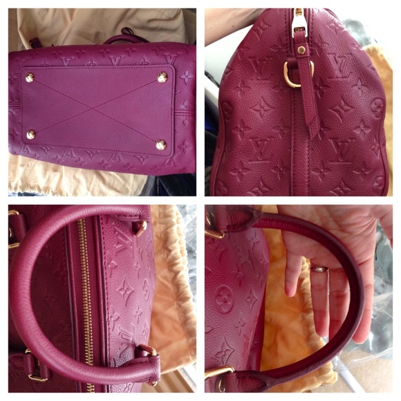 📌SOLD 📌 LOUIS VUITTON Speedy 30 Ban in Empreinte - Picture 2 of 4