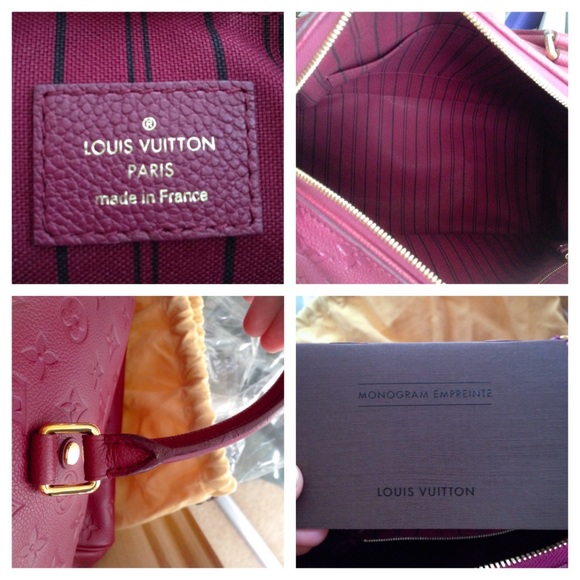 📌SOLD 📌 LOUIS VUITTON Speedy 30 Ban in Empreinte - Picture 3 of 4