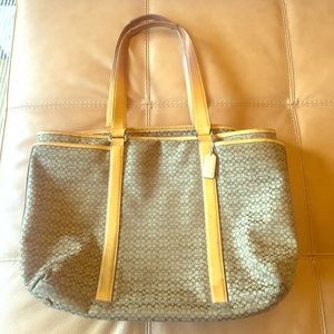 Coach Signature Tote Bag