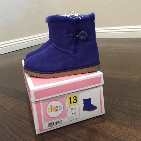 Girl's suede fleece lined boots