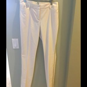 Express cream slacks