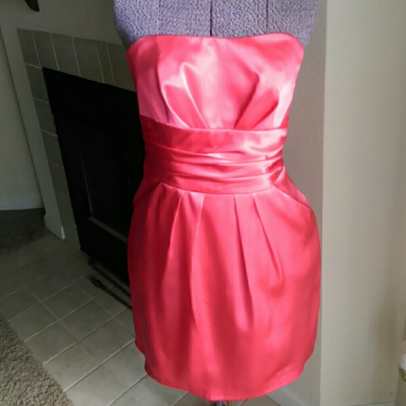 David's Bridal babydoll dress