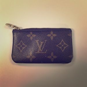 Authentic Louis Vuitton Small Zip Coin Pouch