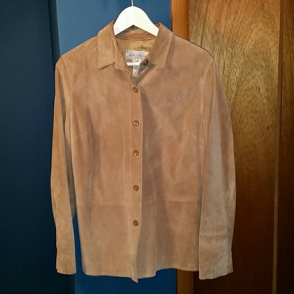 Suede dress jacket - Picture 1 of 3