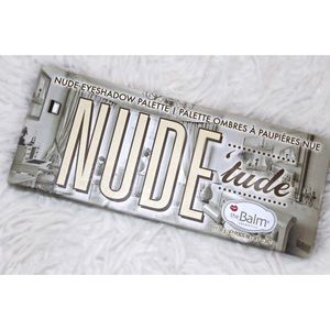 TheBalm NUDE'tude eyeshadow palette