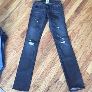 True Religion - Billy's distresses grey denim
