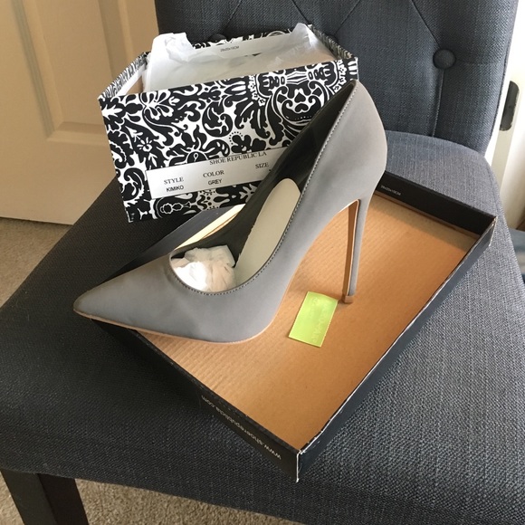 Grey heels