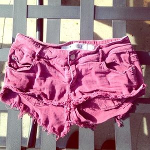 Brandy Melville Burgundy Shorts