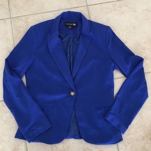 Colbalt blue jacket