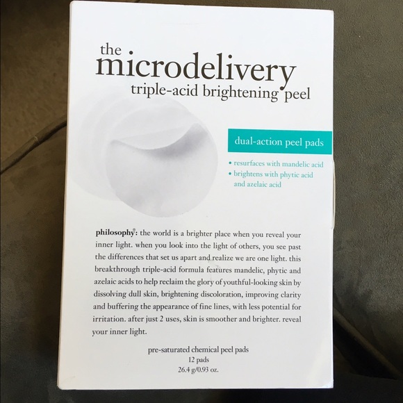 NEW.  Philosophy Microdelivery brightening peel