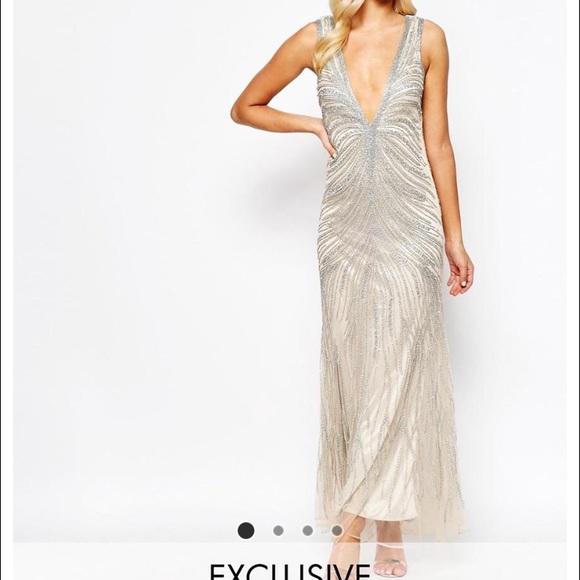 ASOS beaded gown - Picture 2 of 2
