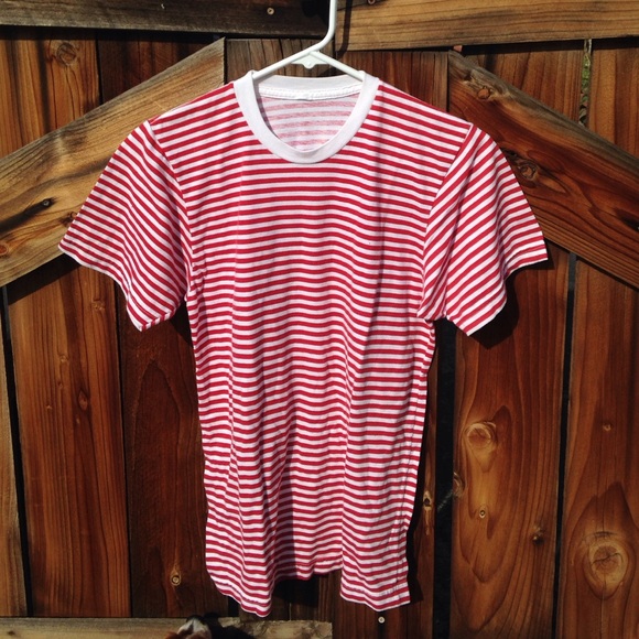 American Apparel Striped T Shirt