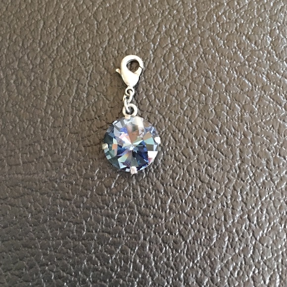 Authentic navy blue Sabika pendant