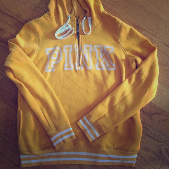Victoria Secret PINK perfect half zip hoodie