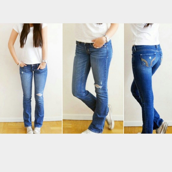 Hollister  Size 1S BOOTCUT Stretch  Denim JEANS